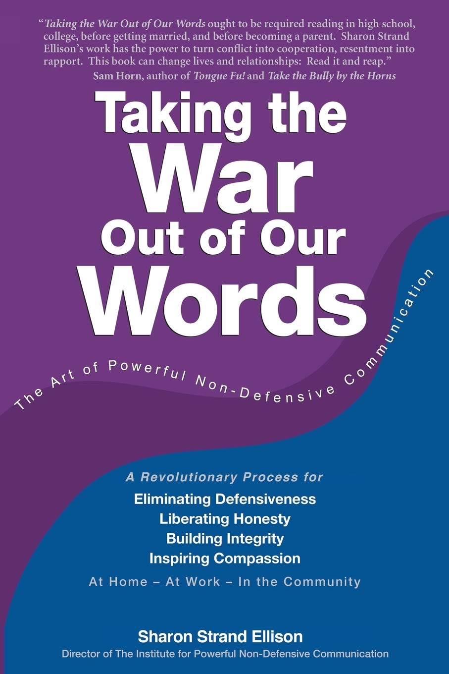 Taking The War Out Of Our Words