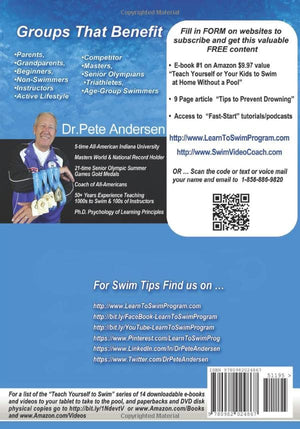 Ten Best Steps Teaching Yourself To Swim Safely And Efficiently (Teach Yourself to Swim),Used