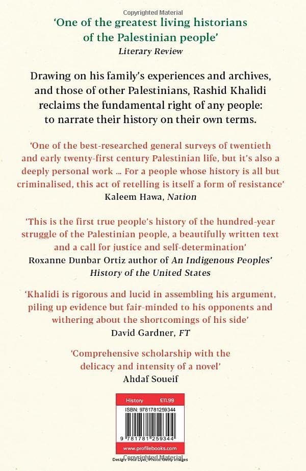 The Hundred Years War on Palestine (International Edition),Used