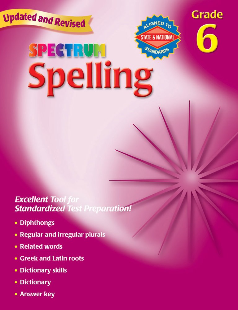 Spelling, Grade 6 (Spectrum),Used