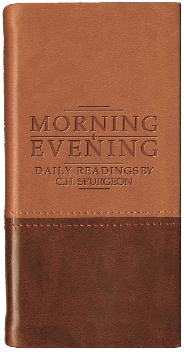 Morning And Evening  Matt Tan/Burgundy: Daily Readings by C. H. Spurgeon (Daily Readings  Spurgeon),Used