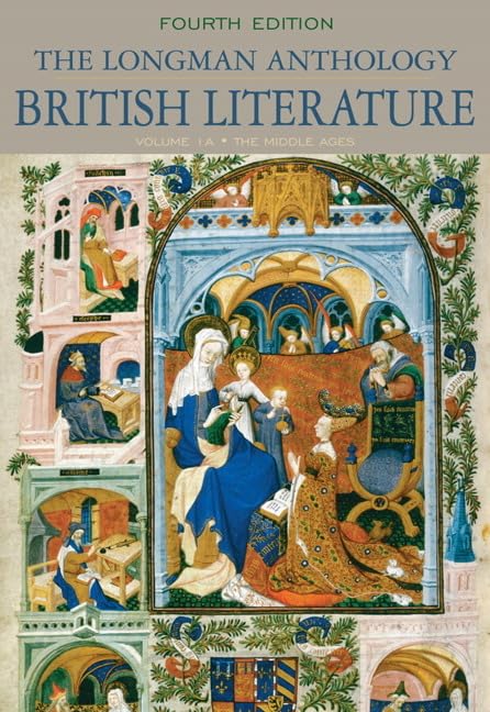 Longman Anthology Of British Literature, The: The Middle Ages, Volume 1A