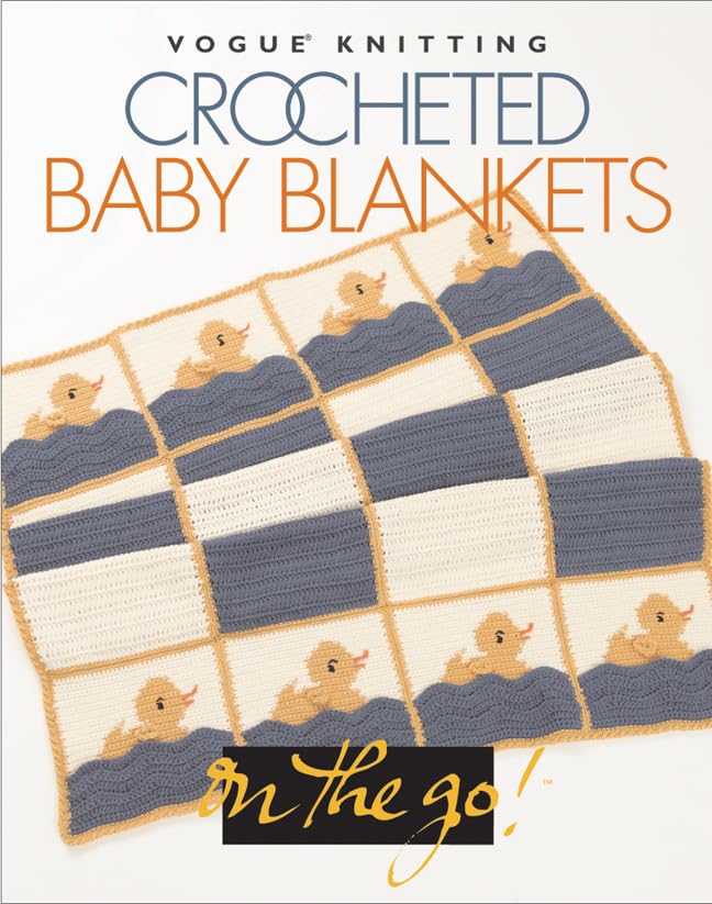 Vogue Knitting on the Go! Crocheted Baby Blankets,Used