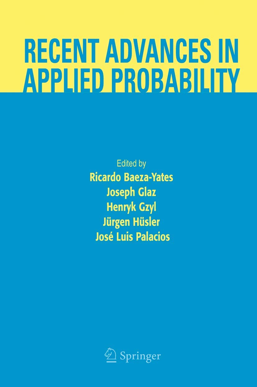 Recent Advances in Applied Probability,Used