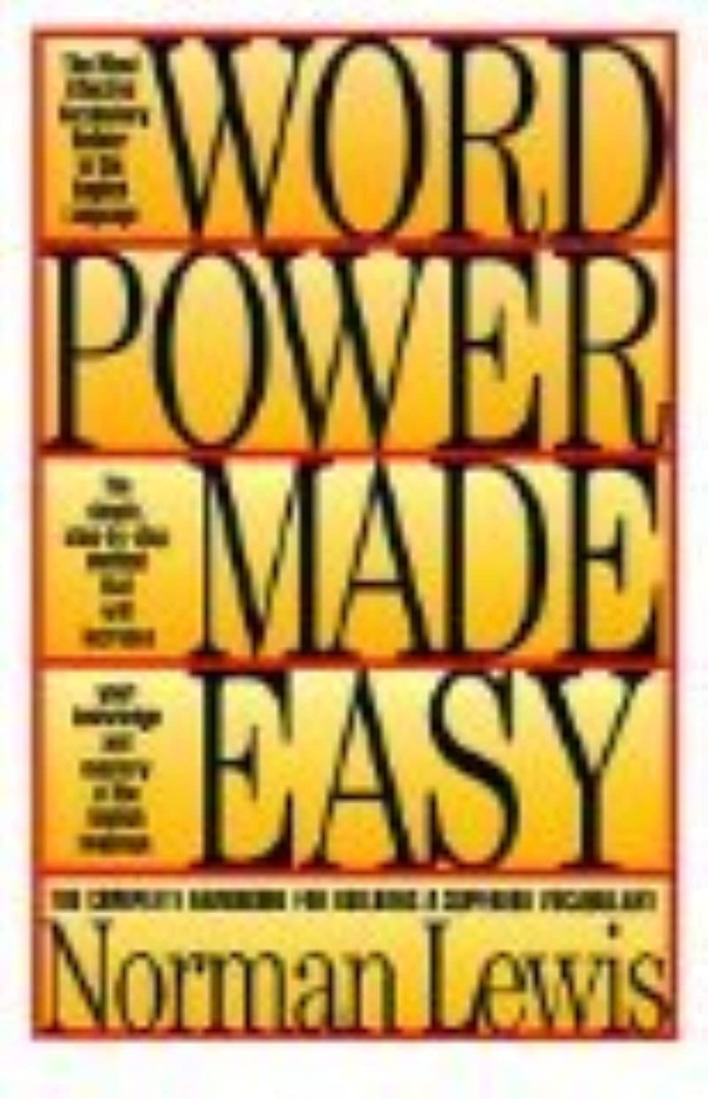 Word Power Made Easy,New