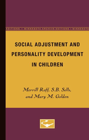 Social Adjustment And Personality Development In Children,Used