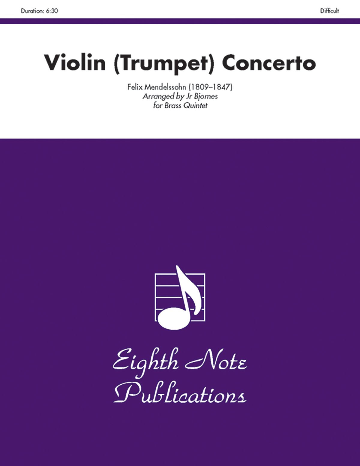 Violin (Trumpet) Concerto: Trumpet Feature, Score & Parts (Eighth Note Publications),Used