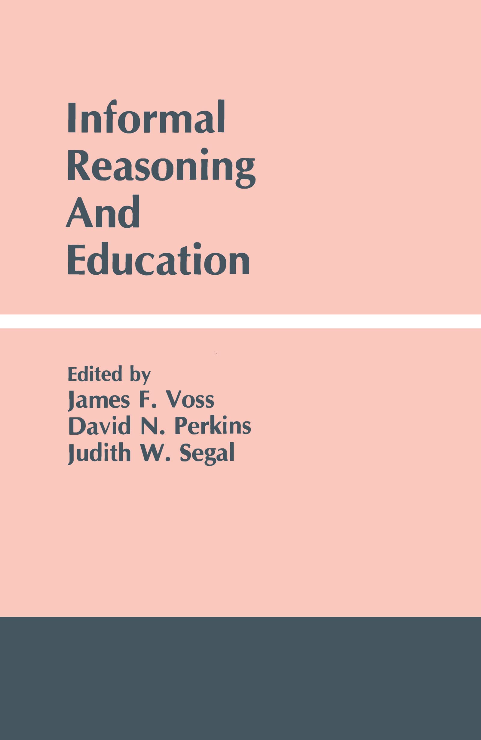 Informal Reasoning and Education,Used