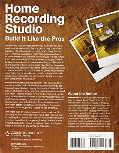 Home Recording Studio: Build It Like The Pros,Used