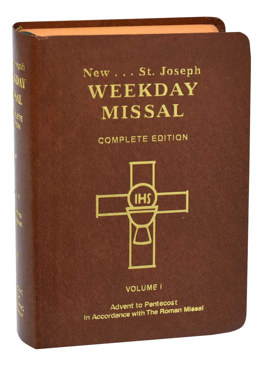 St. Joseph Weekday Missal (Vol. I / Advent To Pentecost),New
