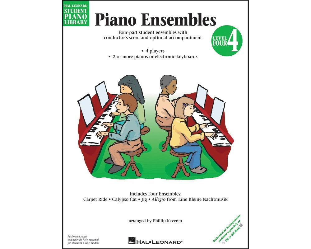 Piano Ensembles  Level 4: Hal Leonard Student Piano Library National Federation of Music Clubs 20202024 Selection,Used