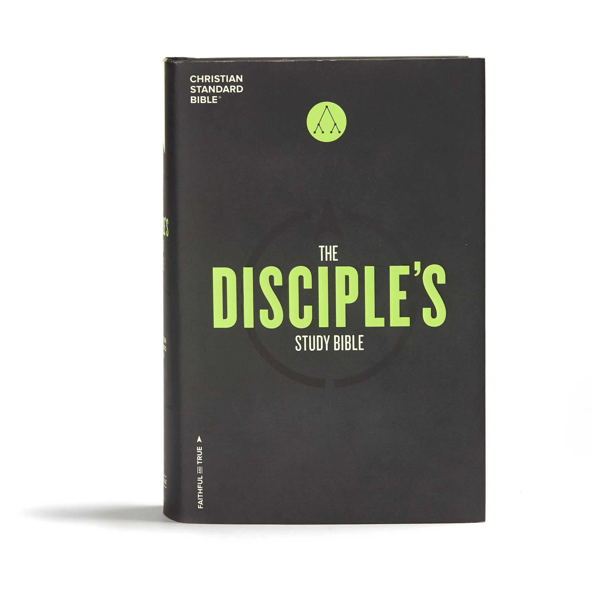 CSB Disciple's Study Bible, Hardcover, Black Letter, One Year, Reading Plan, Journaling Space, Study Notes and Commentary, Artic,Used