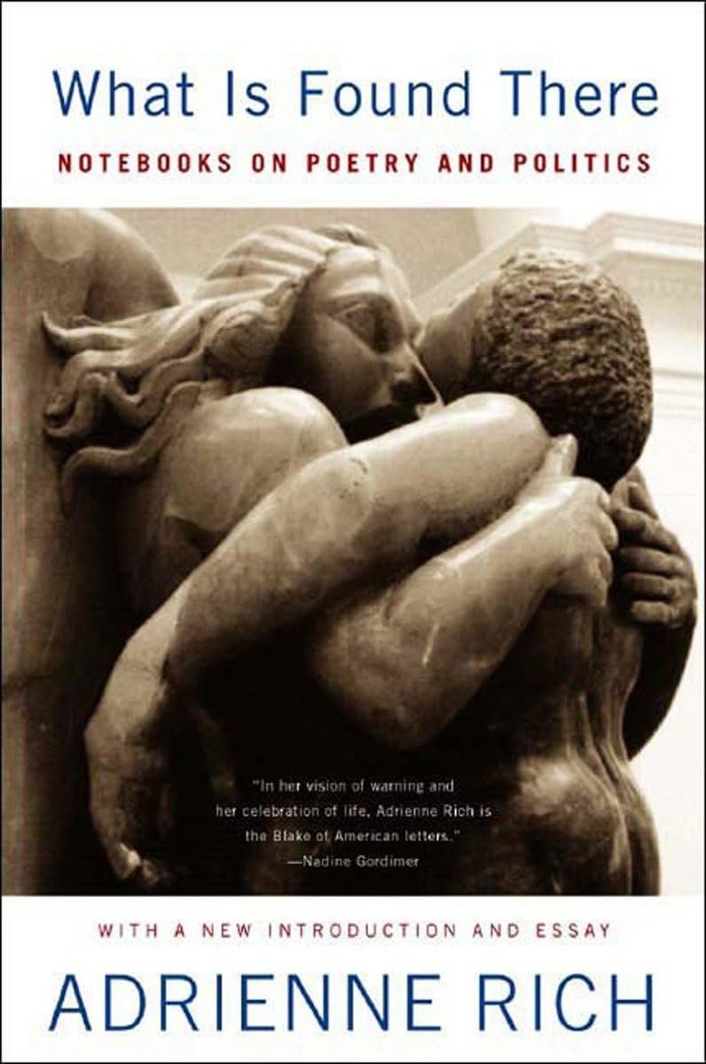 What Is Found There: Notebooks on Poetry and Politics,Used