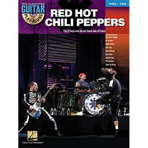 Red Hot Chili Peppers Guitar PlayAlong Volume 153 Book/Online Audio,Used