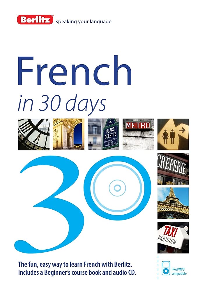 Berlitz French in 30 Days,Used