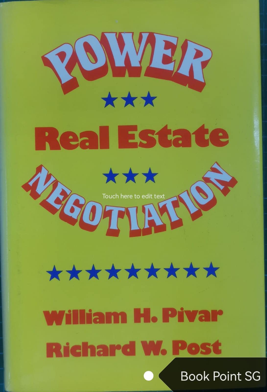 Power Real Estate Negotiation,Used