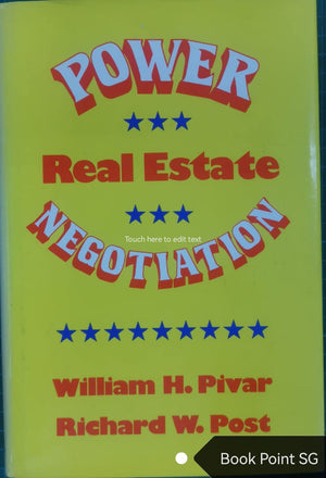 Power Real Estate Negotiation,Used