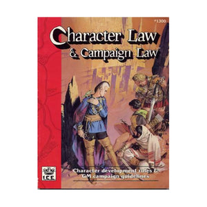 Character Law and Campaign Law (Advanced Fantasy Role Playing, 2nd Ed, Stock No. 1300),Used