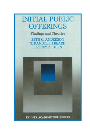 Initial Public Offerings: Findings and Theories (Innovations in Financial Markets and Institutions, 8),Used
