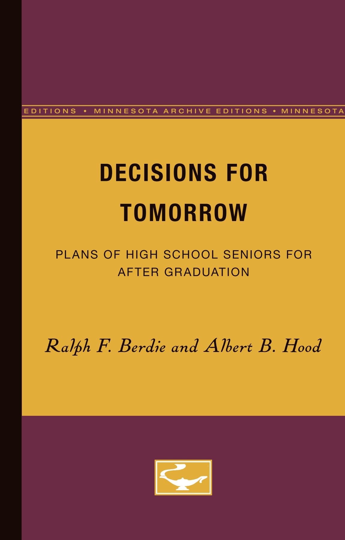 Decisions For Tomorrow,Used
