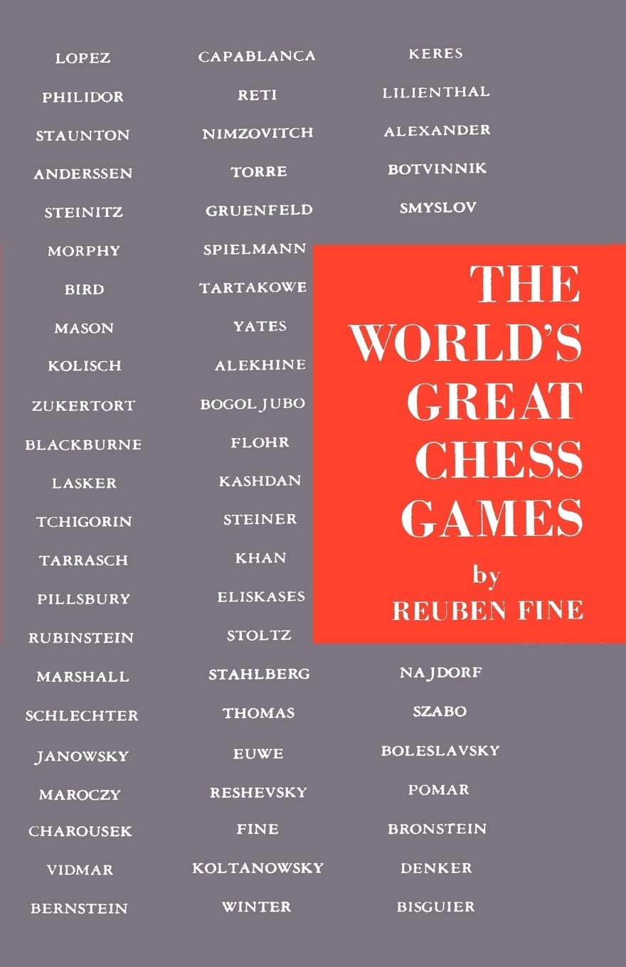 The World's Great Chess Games,Used