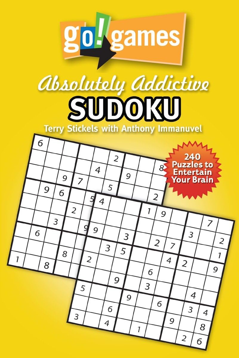 Go!Games Absolutely Addictive Sudoku,Used