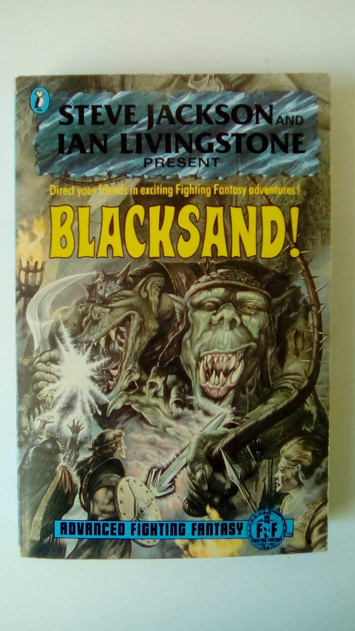 Blacksand! Advanced Fighting Fantasy (Puffin Adventure Gamebooks),Used