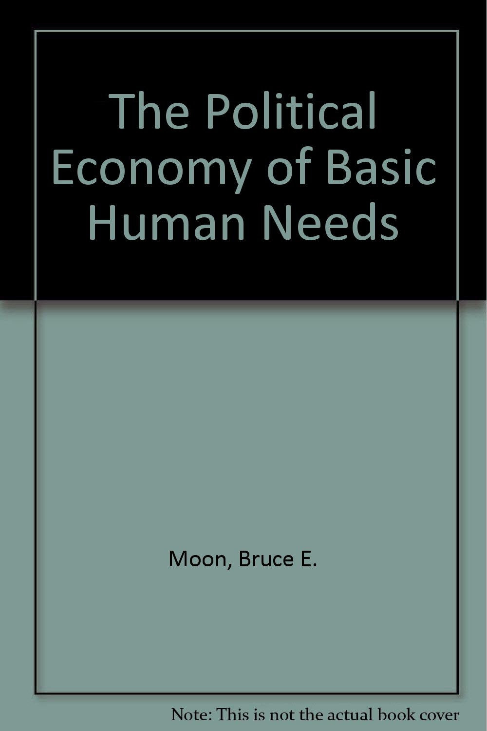 The Political Economy of Basic Human Needs,Used