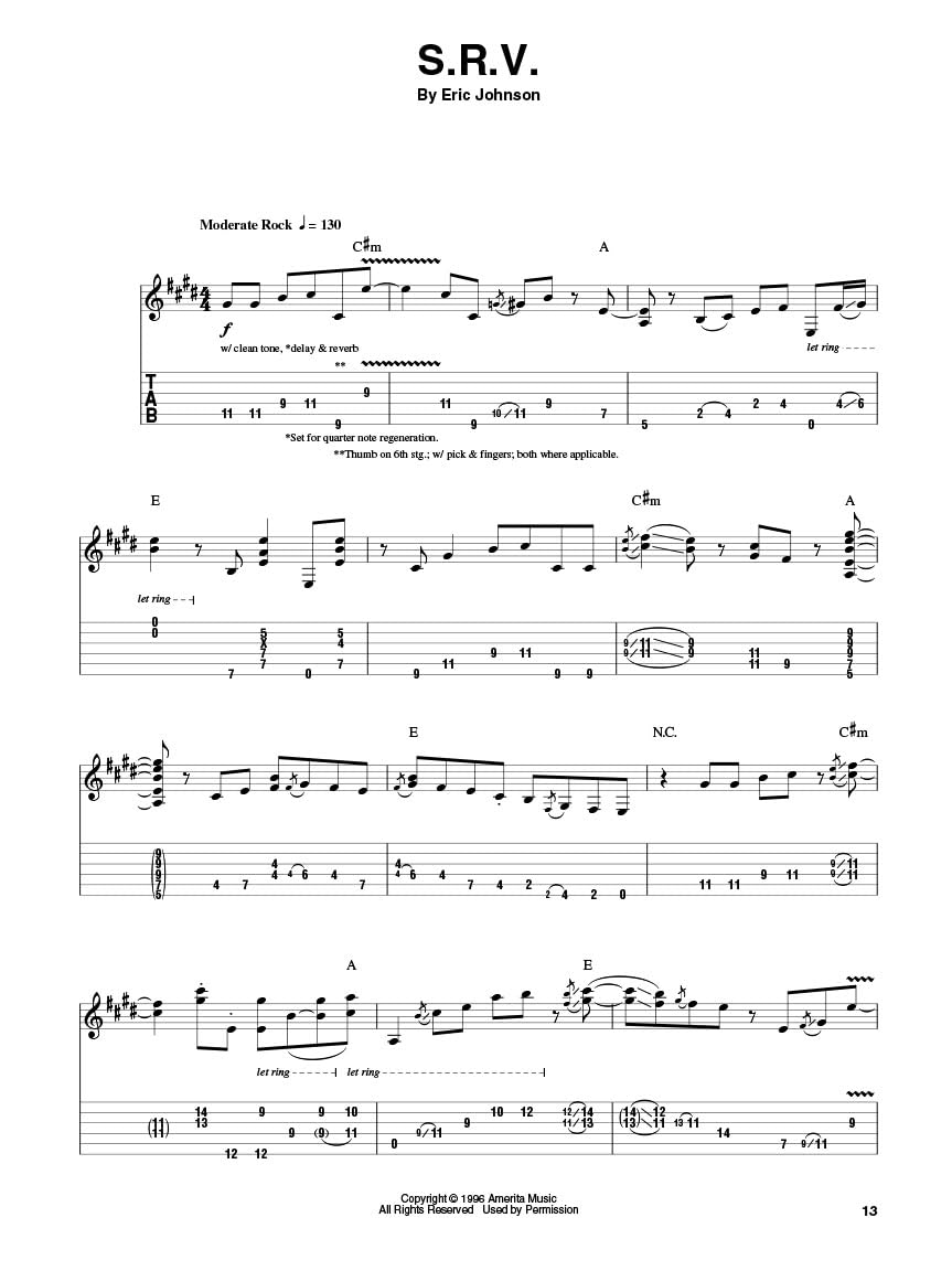 Eric Johnson Guitar PlayAlong Volume 118 Book/Online Audio (Hal Leonard Guitar PlayAlong),Used