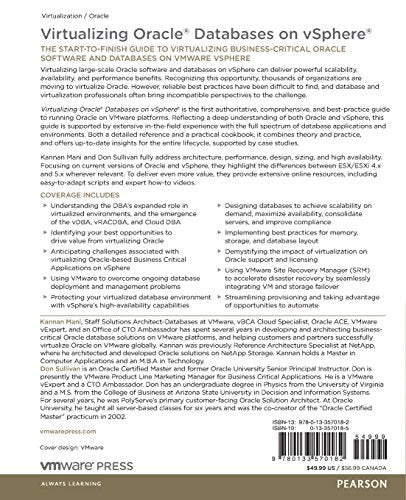 Virtualizing Oracle Databases on vSphere,Used