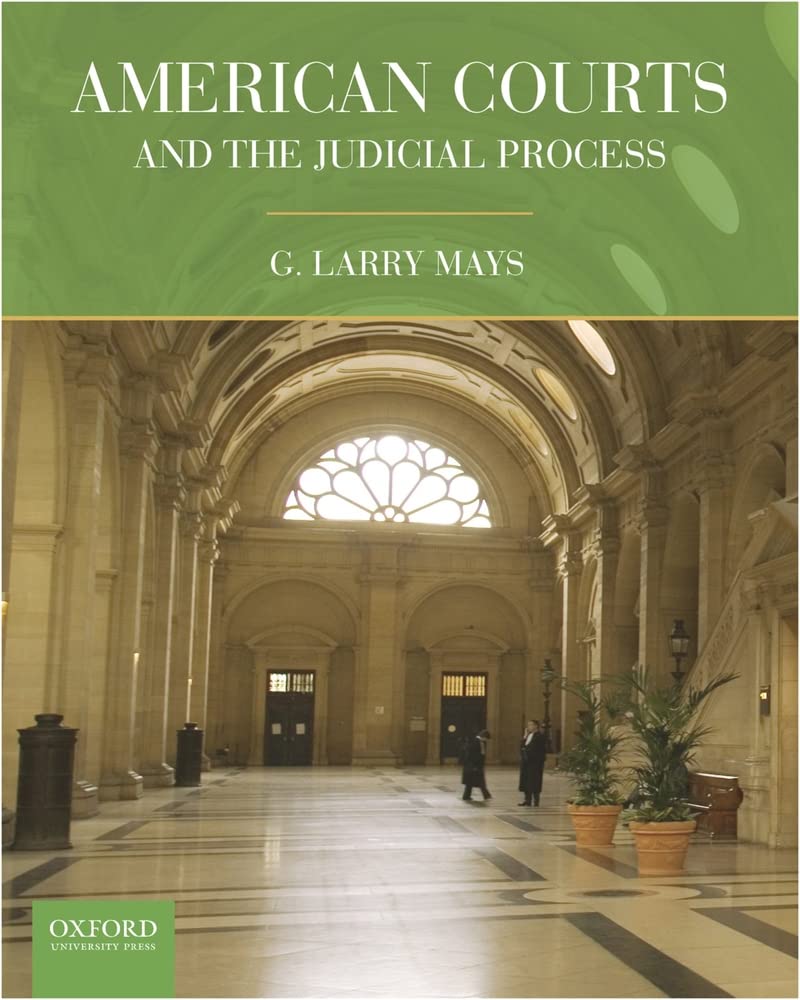 American Courts and the Judicial Process,Used