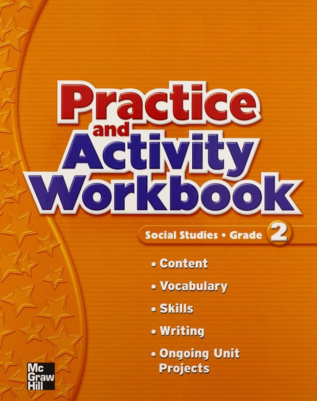 Ss99 Grade 2 People Together Adventures In Time And Place National Practice Book (Older Elementary Social Studies),Used