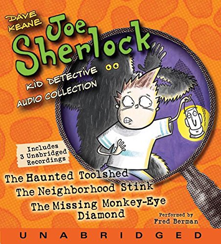 Joe Sherlock, Kid Detective CD Audio Collection: Case 000001:The Haunted Toolshed,Case 000002:The Neighborhood Stink,Case 000003,Used