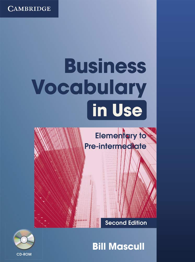 Business Vocabulary in Use: Elementary to Preintermediate with Answers and CDROM,Used