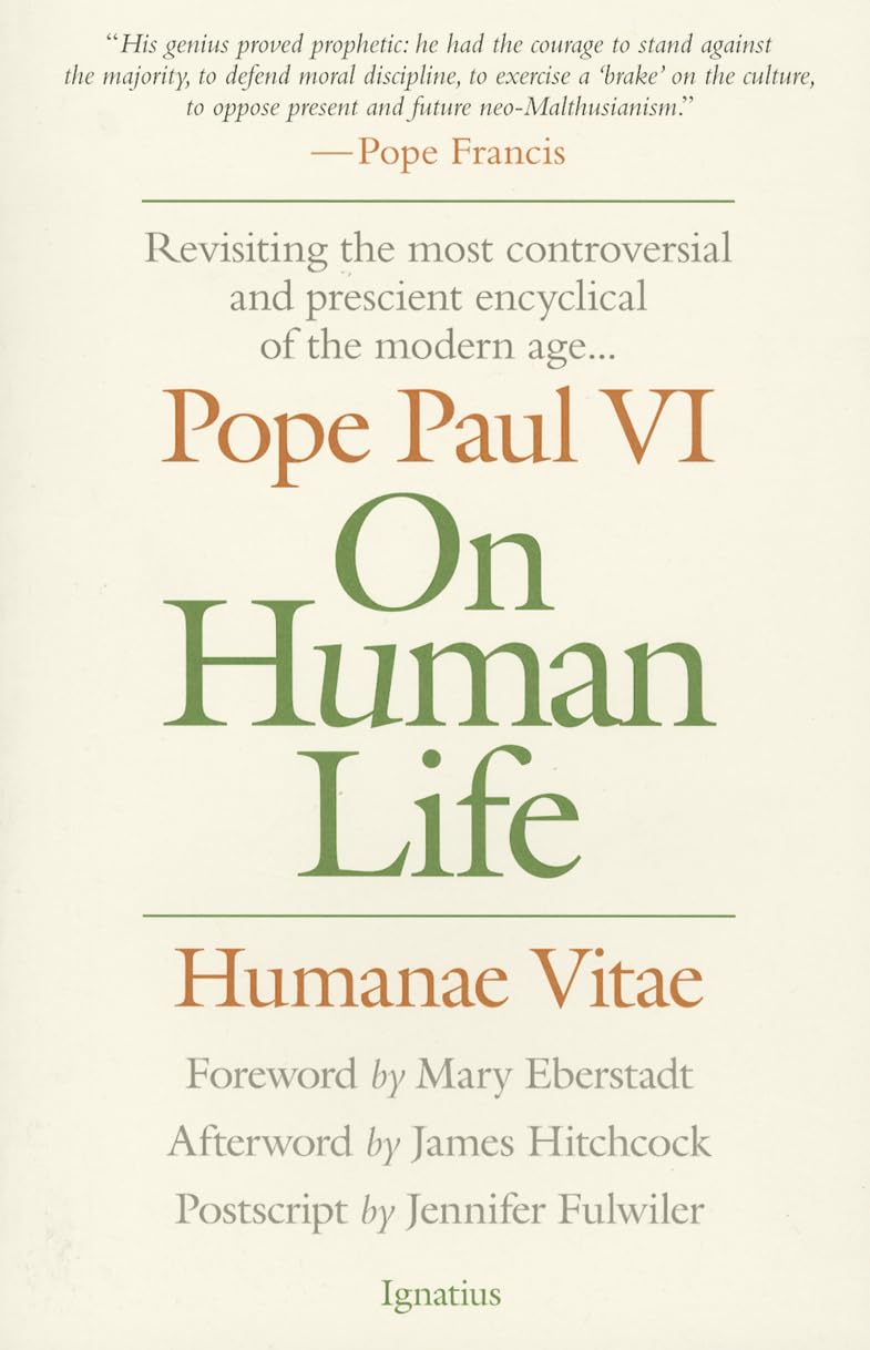 On Human Life: Humanae Vitae,Used