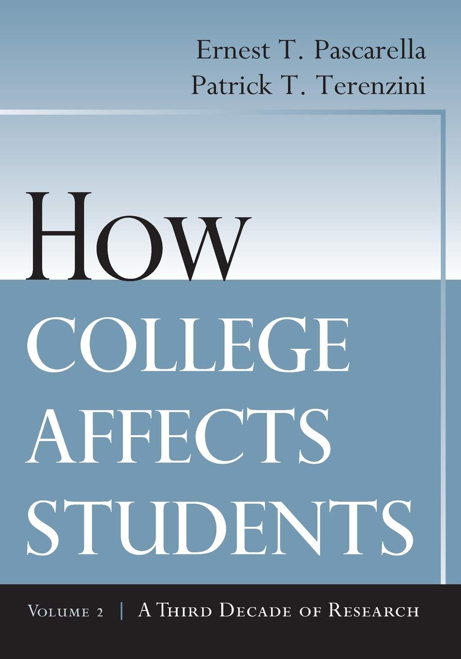 How College Affects Students: A Third Decade of Research,Used