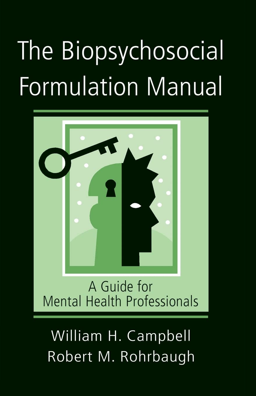 The Biopsychosocial Formulation Manual,Used