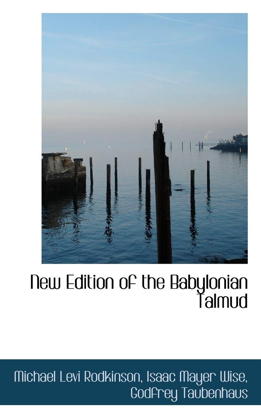 New Edition of the Babylonian Talmud,New