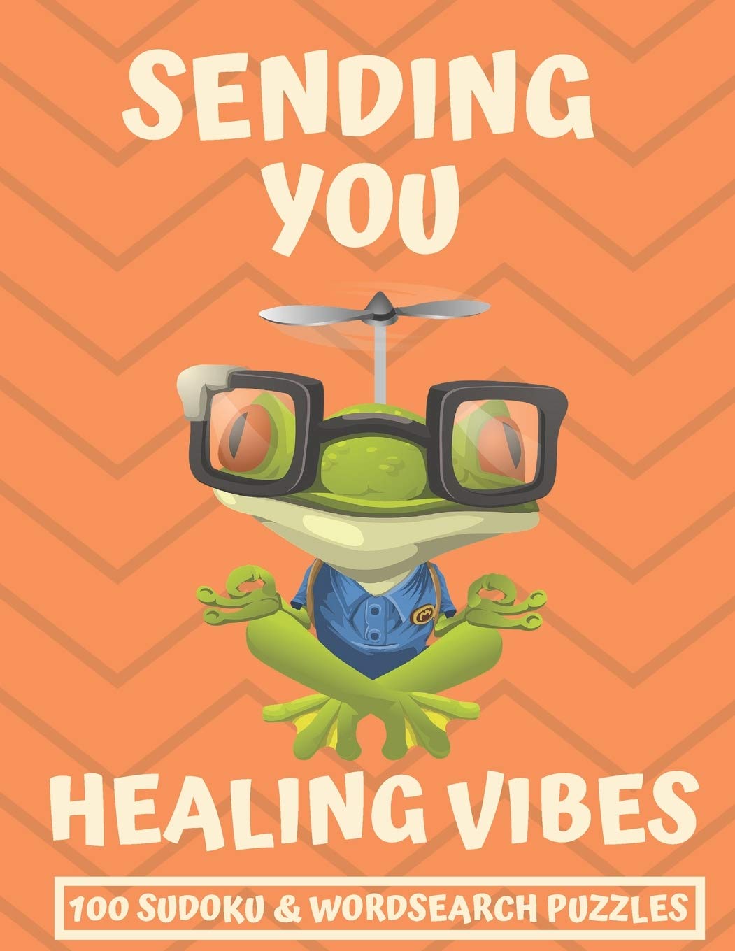 Sending You Healing Vibes: Get Well Gift For Women, Men & Kids The Best After Surgery Gift: 100 Easy Sudoku And Wordsearch Puzzl,Used