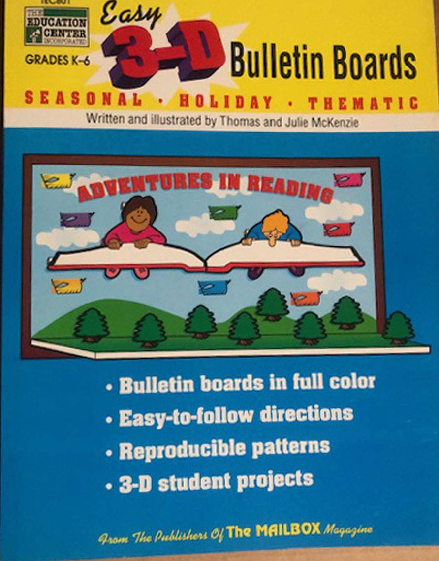 Easy 3D bulletin boards: Seasonal, holiday, thematic,Used