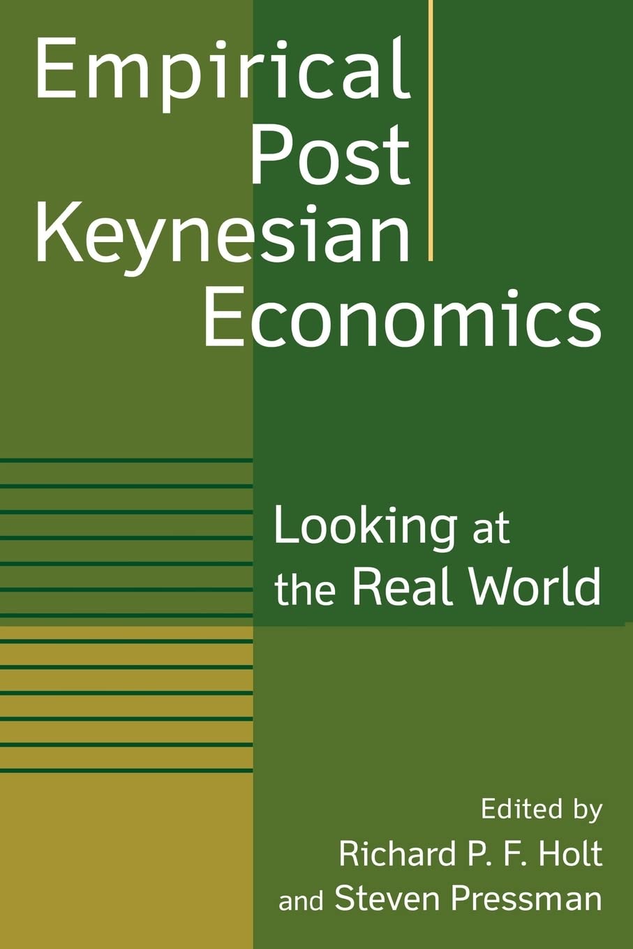 Empirical Post Keynesian Economics,Used