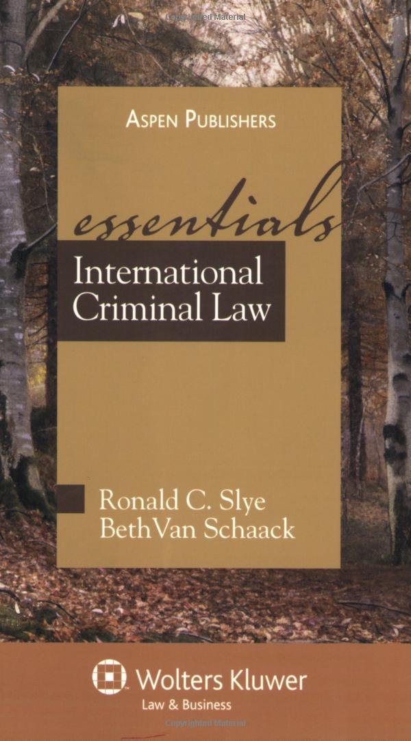 International Criminal Law: The Essentials,Used