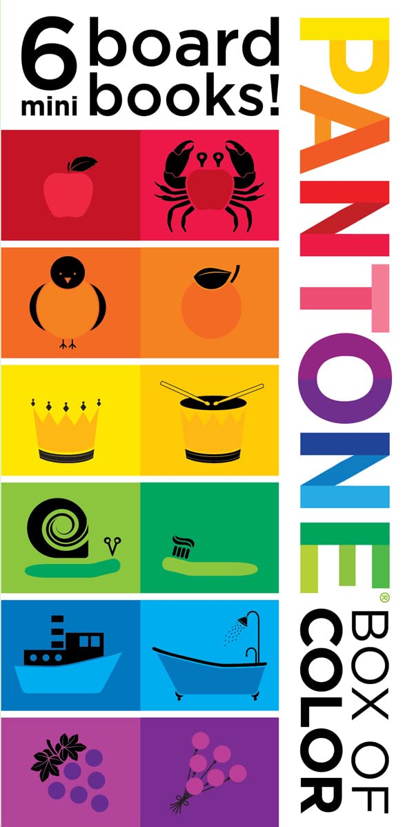Pantone: Box Of Color: 6 Mini Board Books!