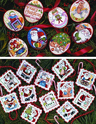 Mini Cross Stitch Ornaments: 160 Festive Quickto Stitch Ornaments to Finish in No Time,New