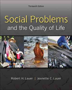 Social Problems And The Quality Of Life, 13Th Edition,New