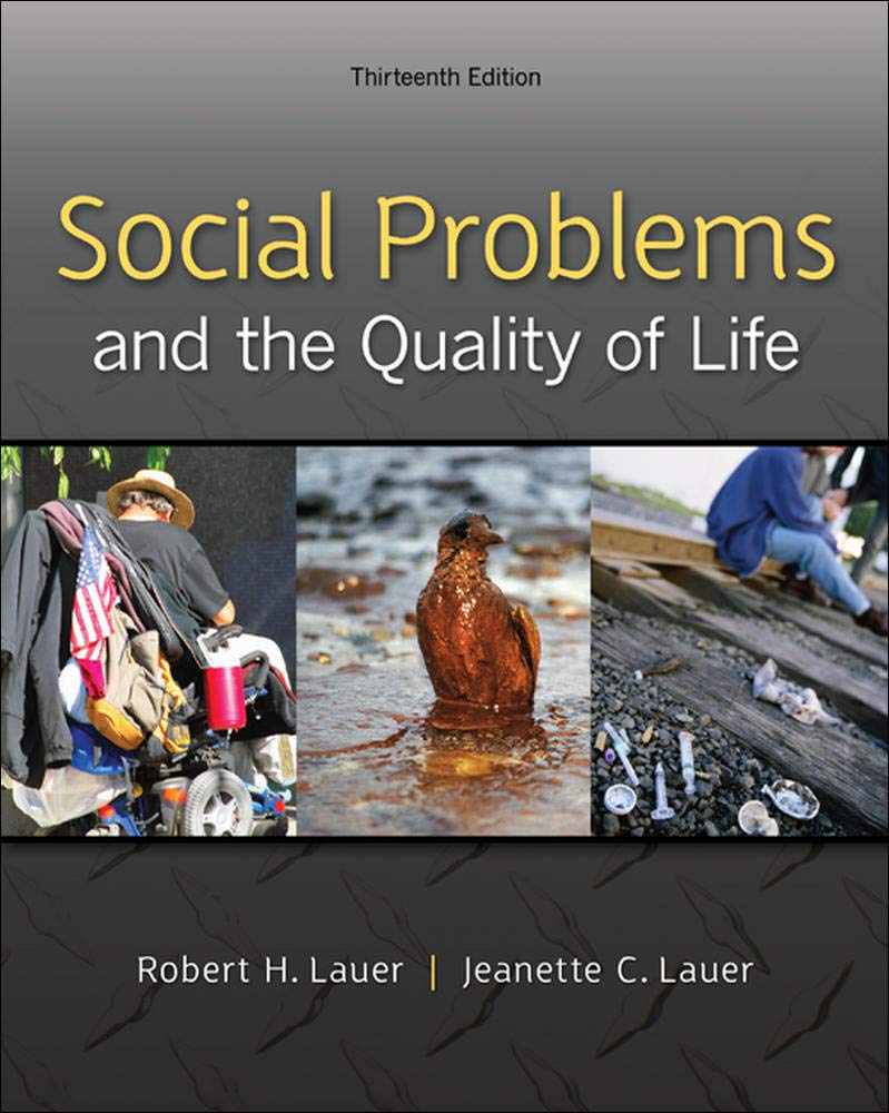 Social Problems And The Quality Of Life, 13Th Edition,New