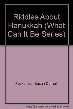 Riddles About Hanukkah (What Can It Be Series),Used