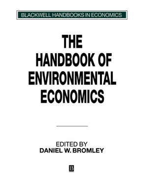 The Handbook of Environmental Economics,Used