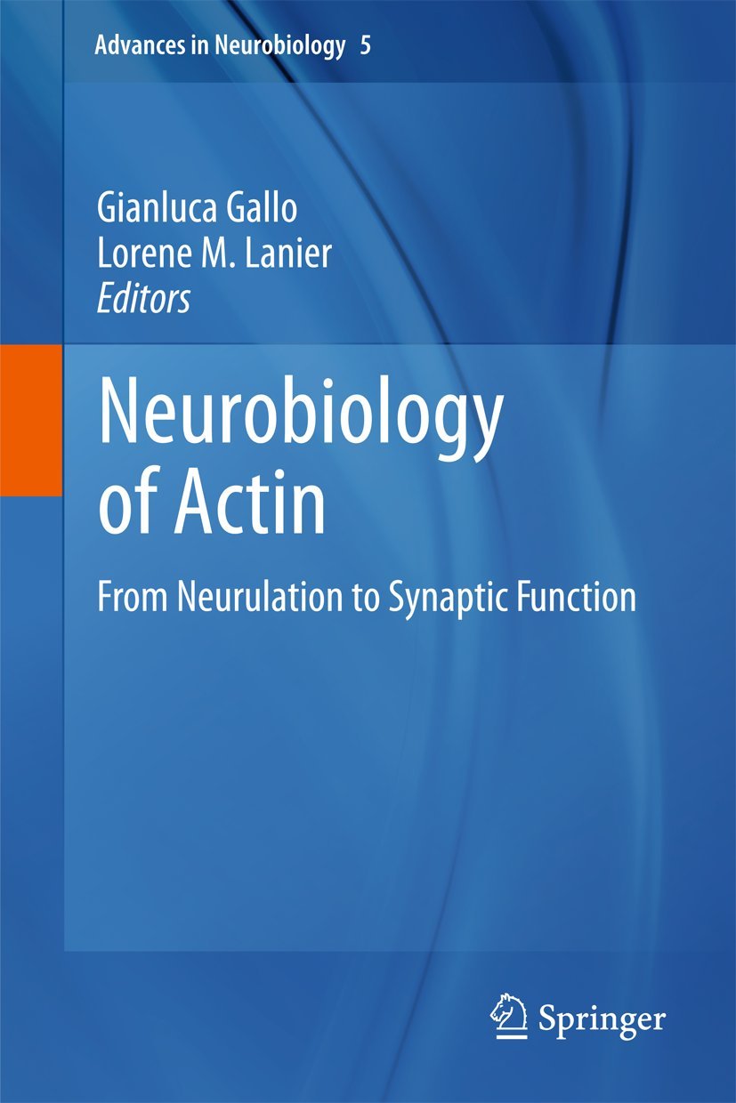Neurobiology of Actin: From Neurulation to Synaptic Function (Advances in Neurobiology, Vol. 5),Used