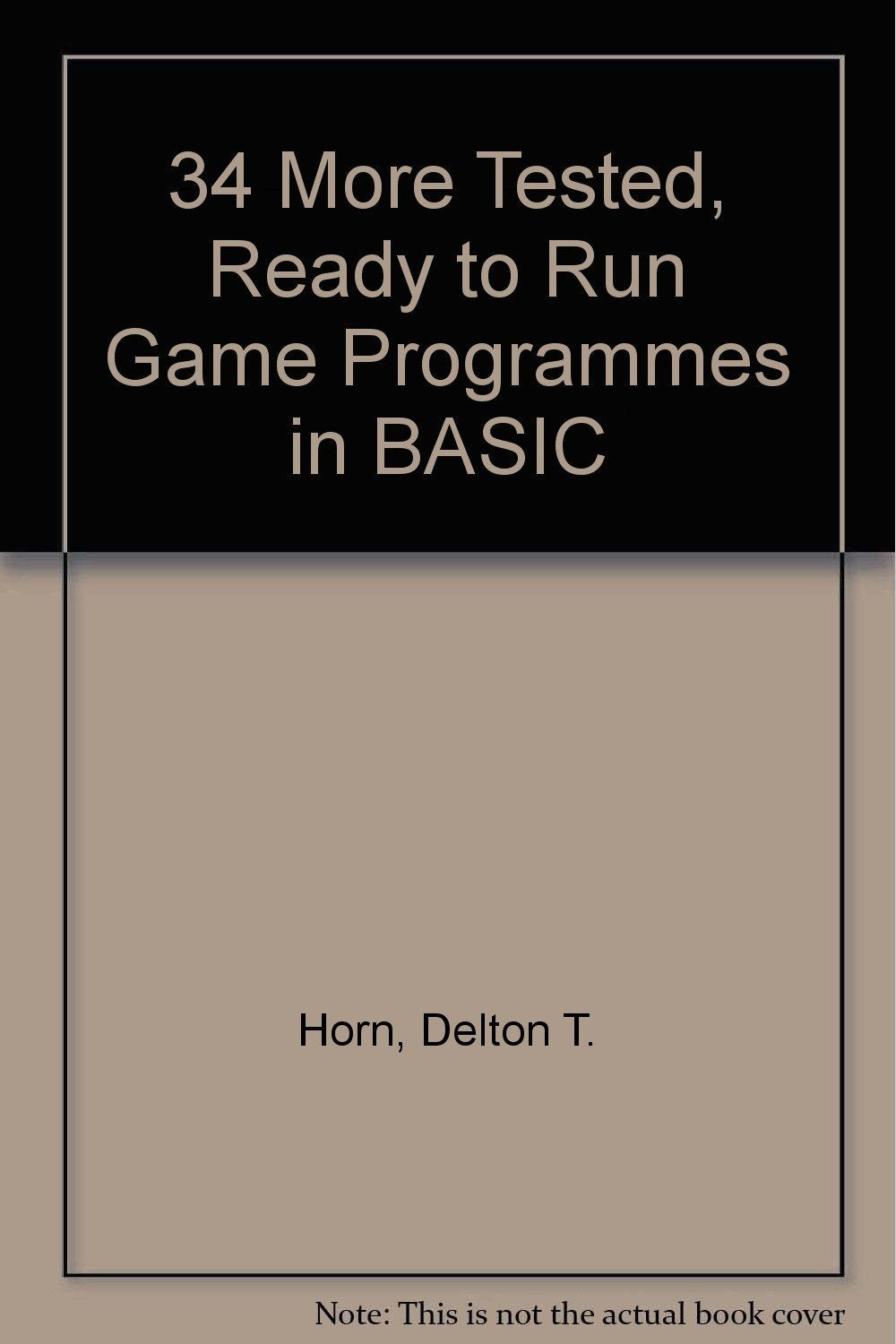 34 more tested, readytorun game programs in BASIC,Used